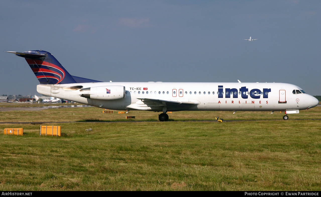 Aircraft Photo of TC-IEE | Fokker 100 (F28-0100) | Inter Airlines | AirHistory.net #497563