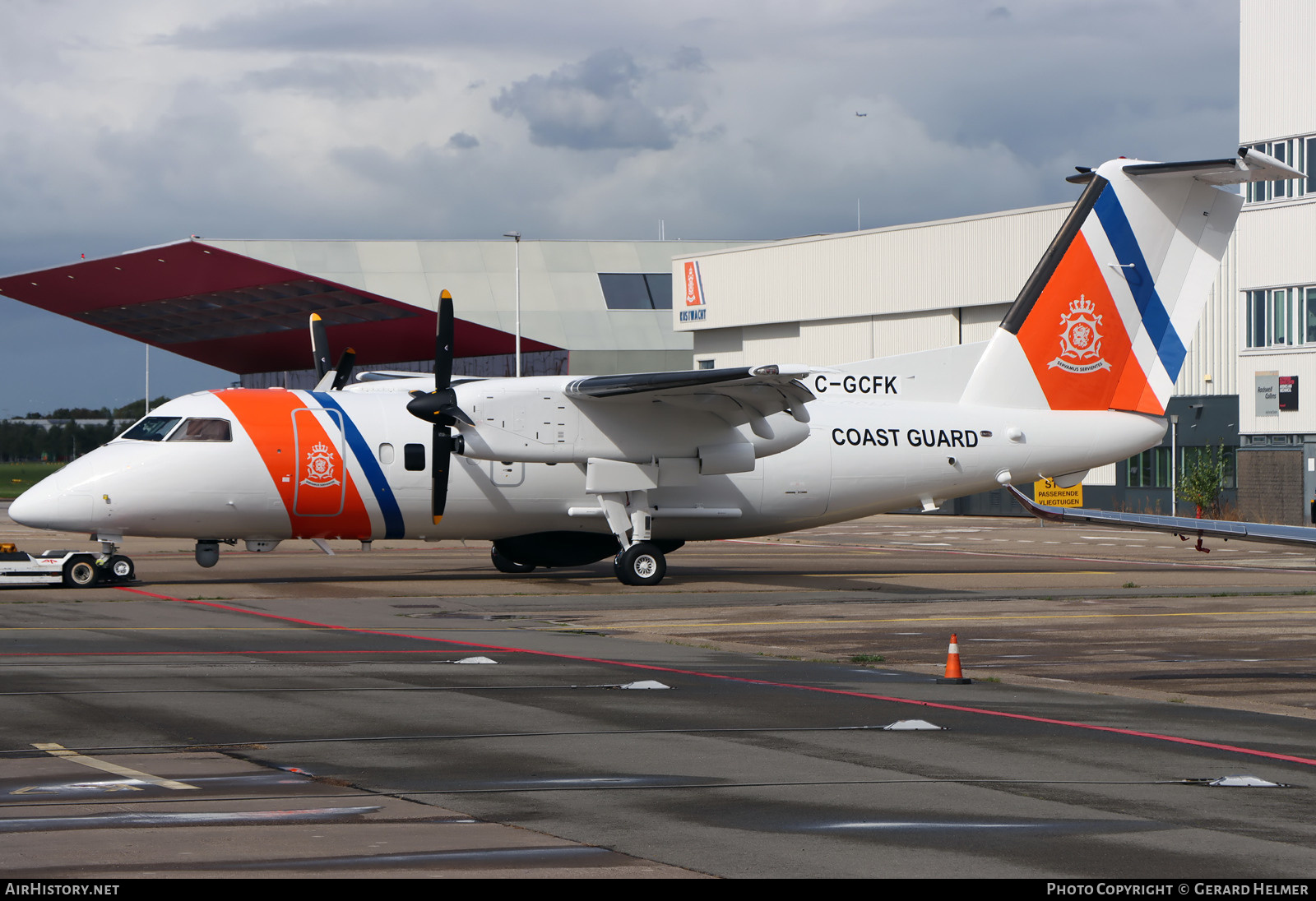 Aircraft Photo of C-GCFK | De Havilland Canada DHC-8-102MPA Dash 8 | Kustwacht - Netherlands Coastguard | AirHistory.net #497564