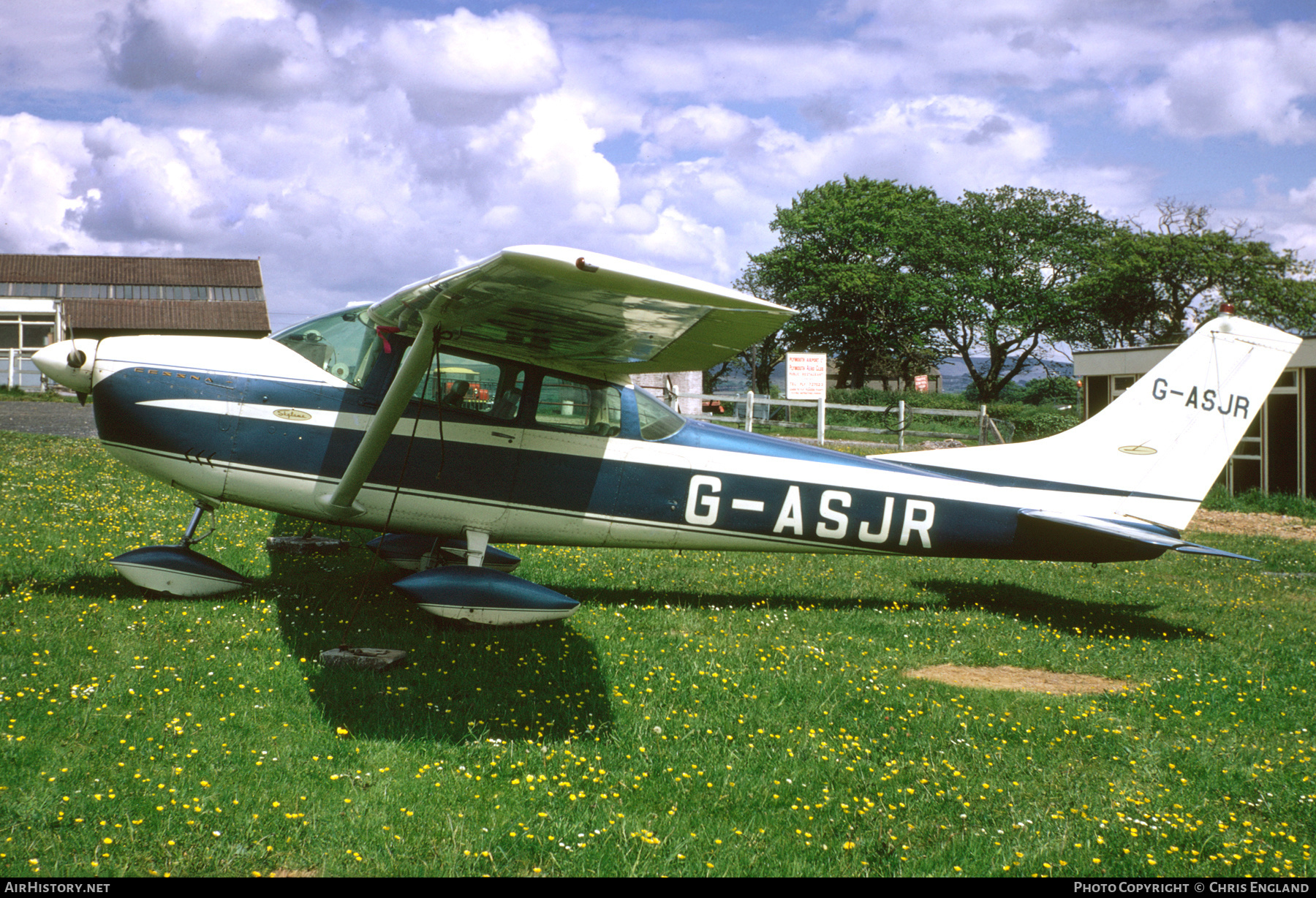 Aircraft Photo of G-ASJR | Cessna 182F Skylane | AirHistory.net #497574