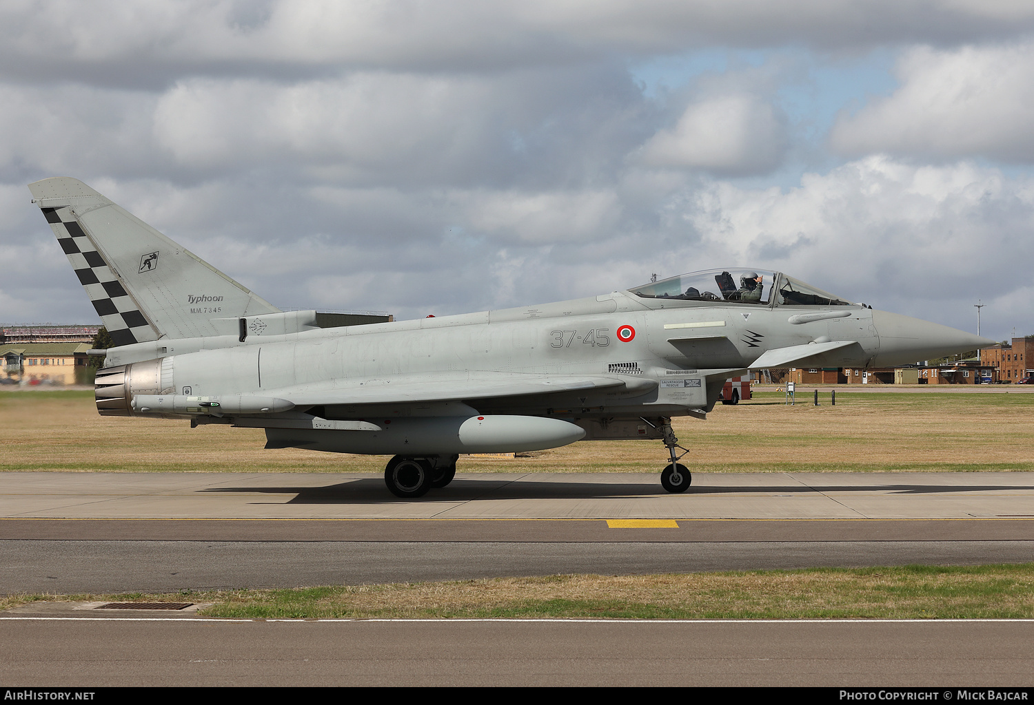 Aircraft Photo of MM7345 | Eurofighter F-2000A Typhoon | Italy - Air Force | AirHistory.net #497577