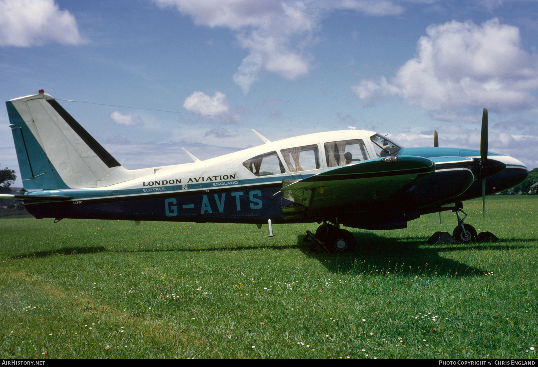 Aircraft Photo of G-AVTS | Piper PA-23-250 Aztec C | London Aviation | AirHistory.net #497587