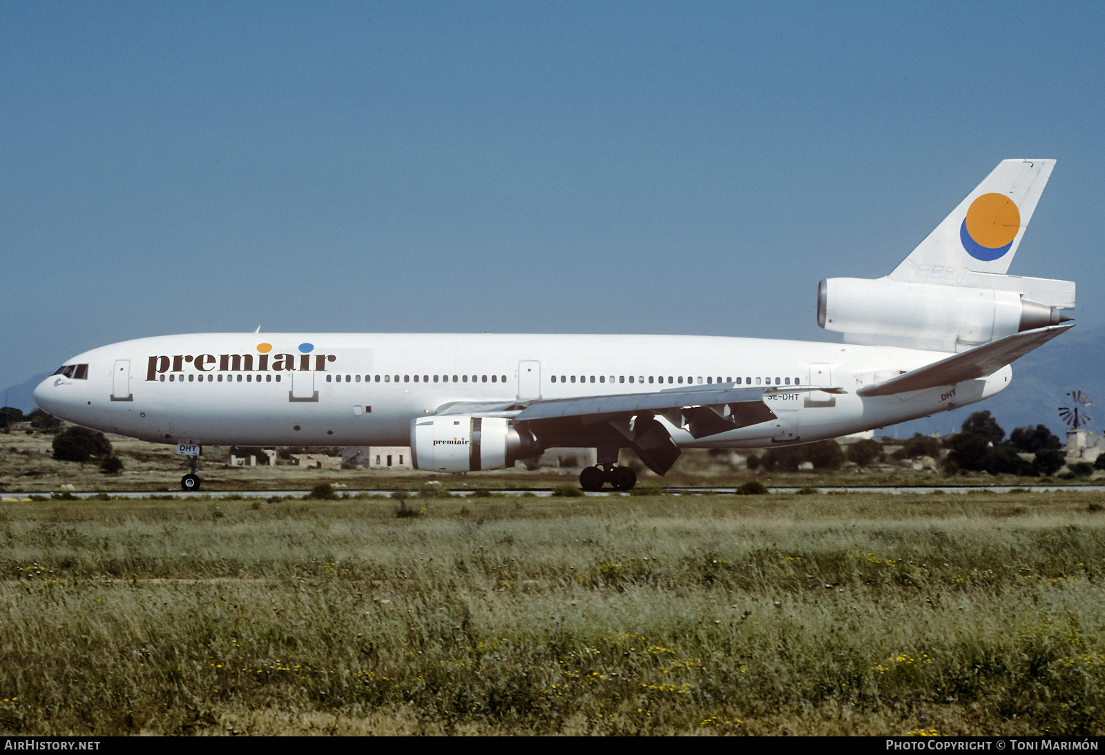 Aircraft Photo of SE-DHT | McDonnell Douglas DC-10-10 | Premiair | AirHistory.net #497621