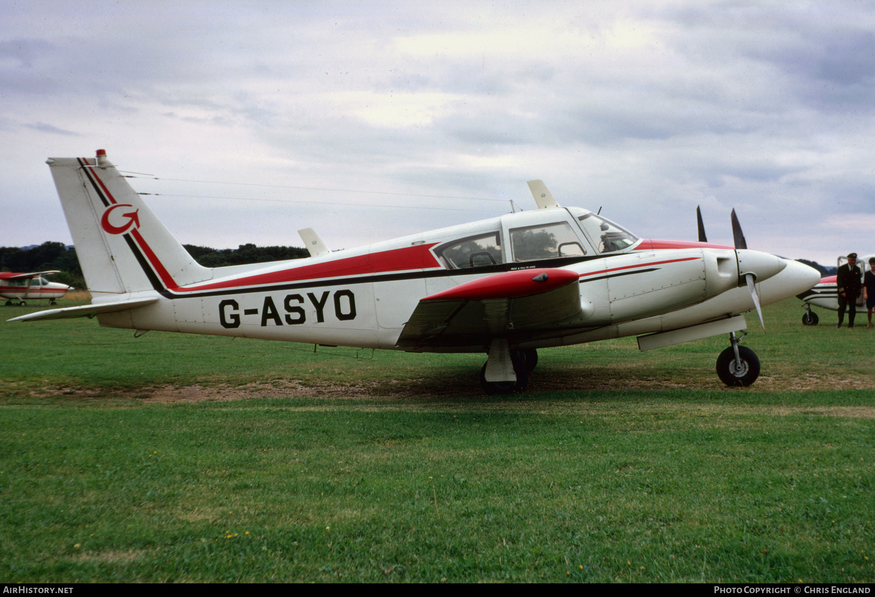 Aircraft Photo of G-ASYO | Piper PA-30-160 Twin Comanche | AirHistory.net #497631