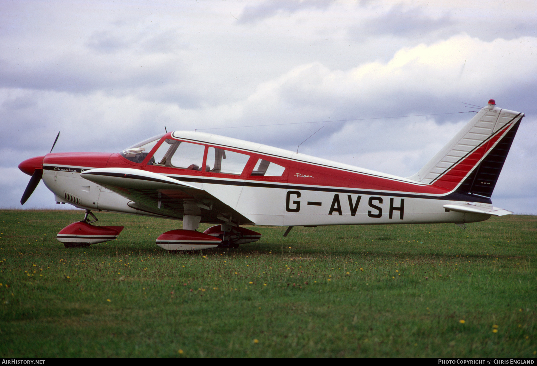 Aircraft Photo of G-AVSH | Piper PA-28-180 Cherokee D | AirHistory.net #497634