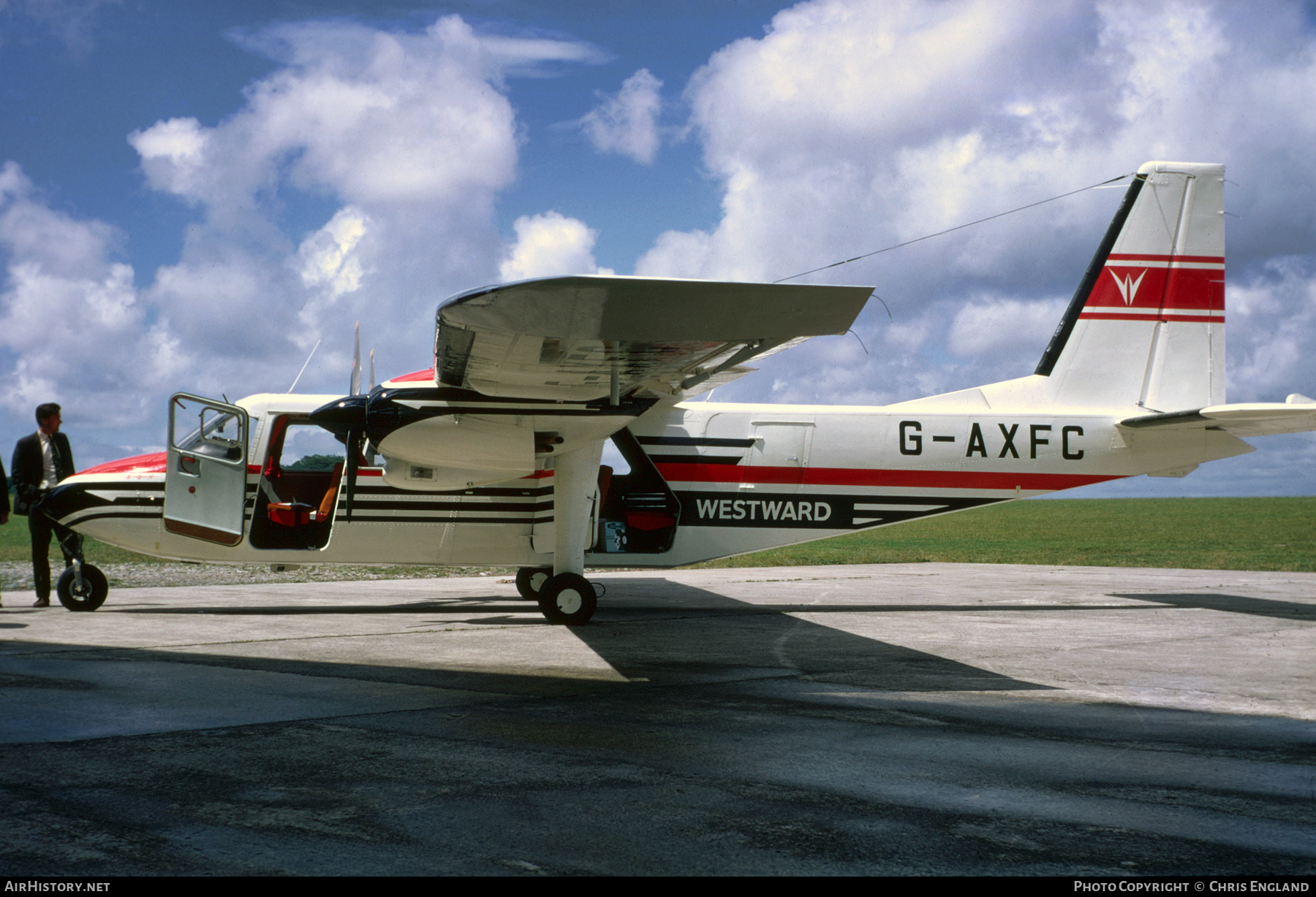 Aircraft Photo of G-AXFC | Britten-Norman BN-2A Islander | Westward Airways | AirHistory.net #497636