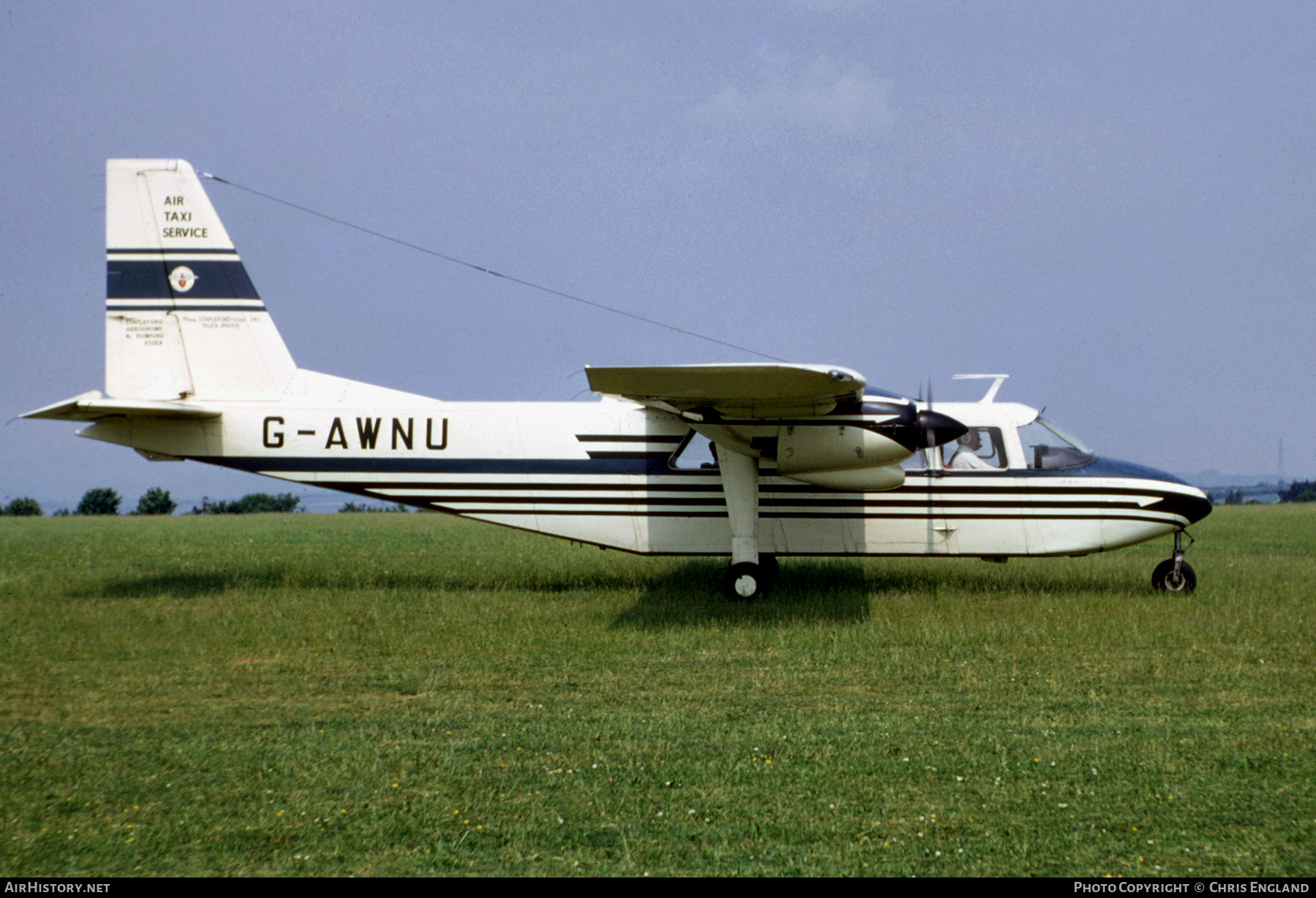 Aircraft Photo of G-AWNU | Britten-Norman BN-2A-26 Islander | AirHistory.net #497639