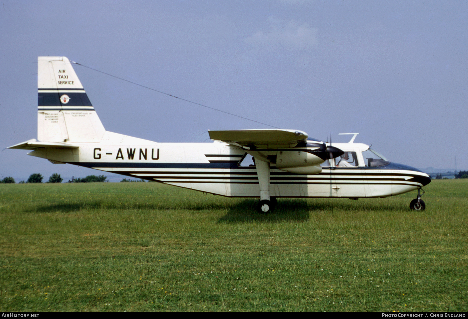 Aircraft Photo of G-AWNU | Britten-Norman BN-2A-26 Islander | AirHistory.net #497639