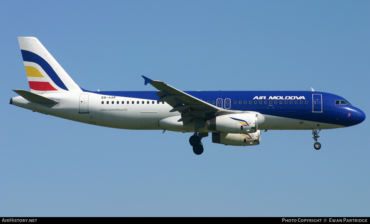 Aircraft Photo of ER-AXP | Airbus A320-233 | Air Moldova | AirHistory.net #497647