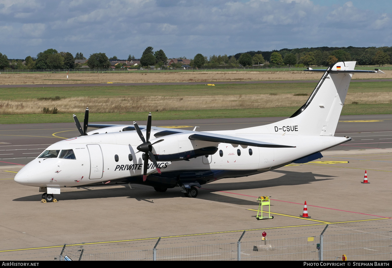 Aircraft Photo of D-CSUE | Dornier 328-110 | Private Wings | AirHistory.net #497654