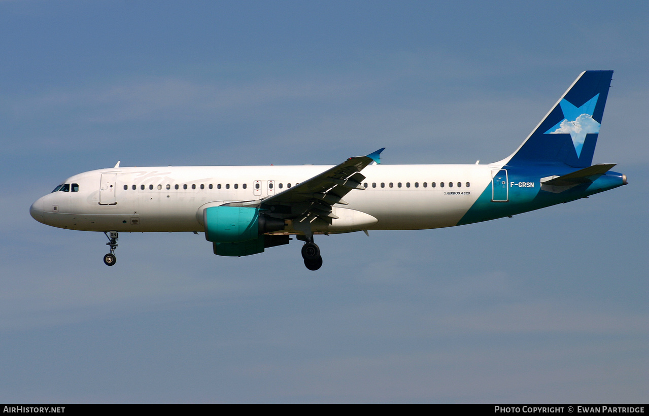 Aircraft Photo of F-GRSN | Airbus A320-214 | Star Airlines | AirHistory.net #497658
