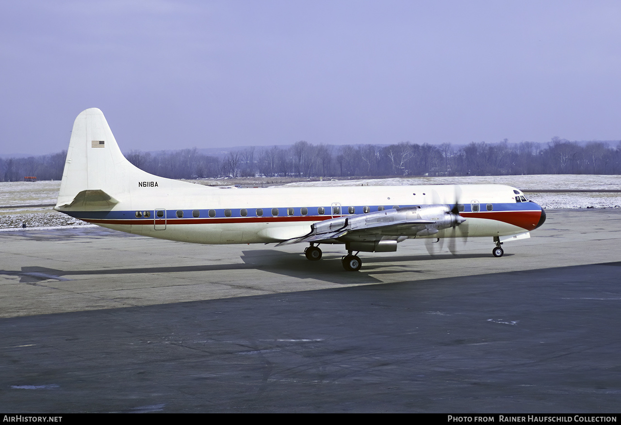 Aircraft Photo of N6118A | Lockheed L-188A Electra | McCulloch International Airlines | AirHistory.net #497685