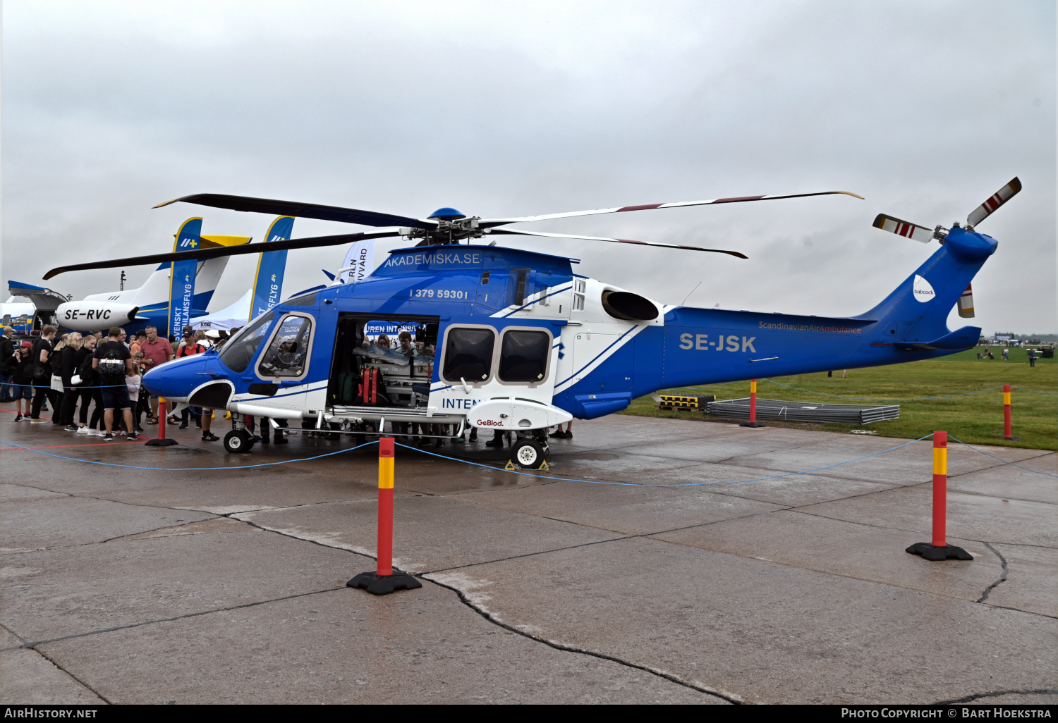 Aircraft Photo of SE-JSK | AgustaWestland AW-169 | Scandinavian Air Ambulance - SAA | AirHistory.net #497686