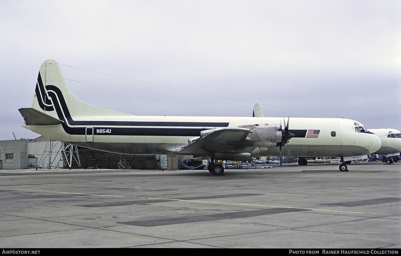 Aircraft Photo of N854U | Lockheed L-188C Electra | Universal Airlines | AirHistory.net #497689