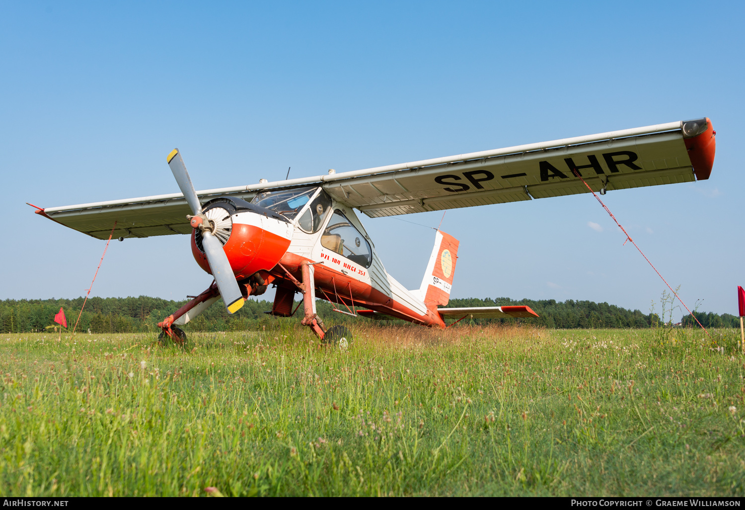 Aircraft Photo of SP-AHR | PZL-Okecie PZL-104 Wilga 35A | AirHistory.net #497700
