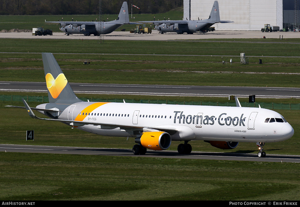 Aircraft Photo of OY-TCG | Airbus A321-211 | Thomas Cook Airlines | AirHistory.net #497707