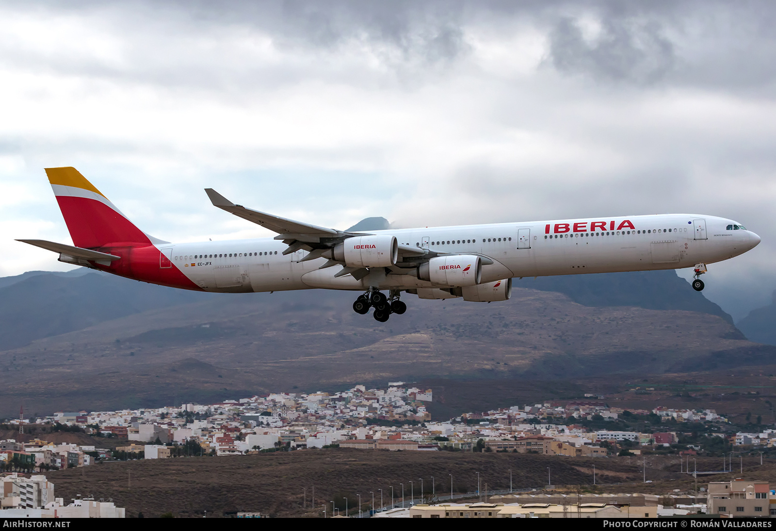 Aircraft Photo of EC-JFX | Airbus A340-642 | Iberia | AirHistory.net #497748