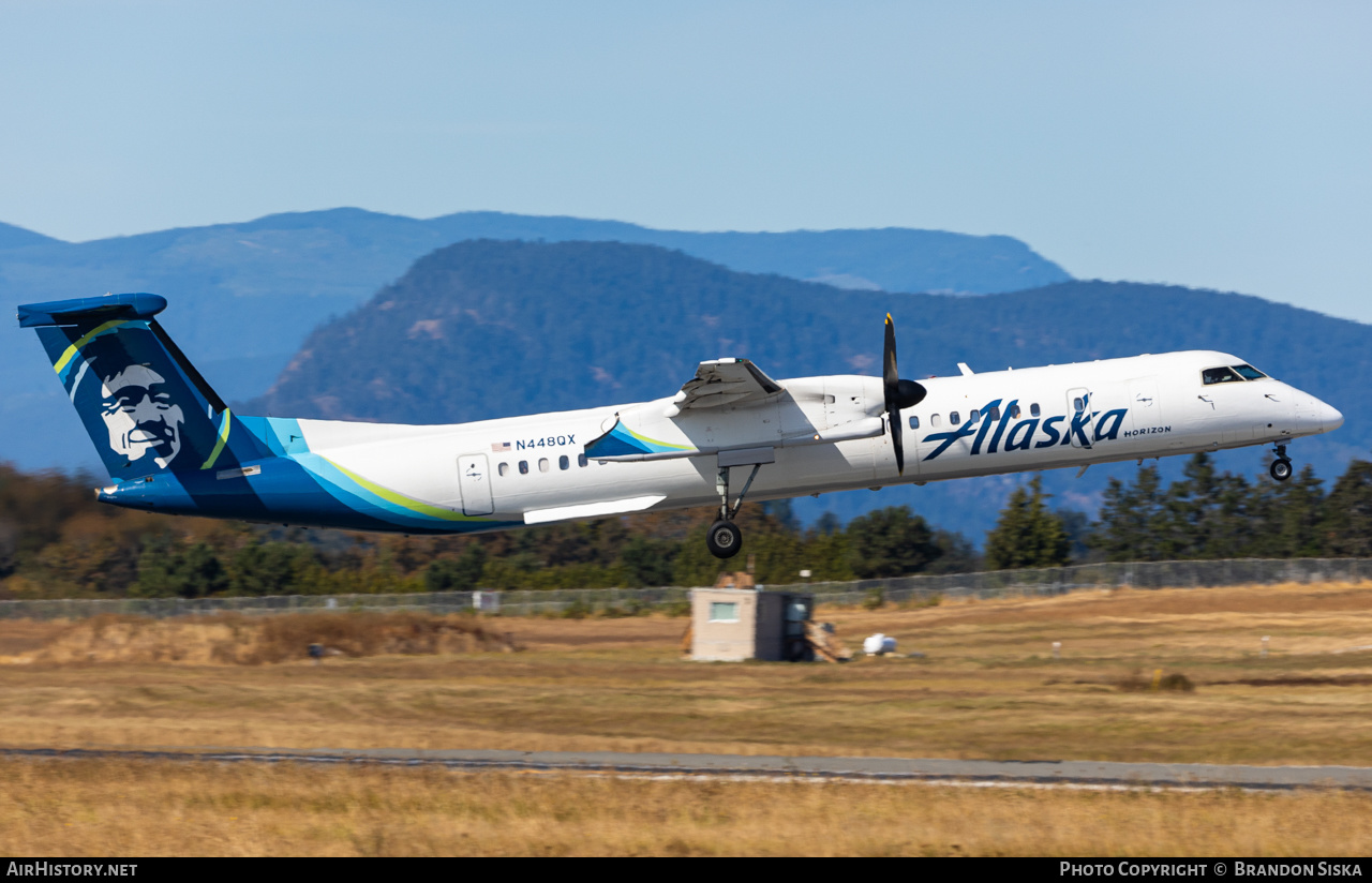 Aircraft Photo of N448QX | Bombardier DHC-8-402 Dash 8 | Alaska Airlines | AirHistory.net #497754