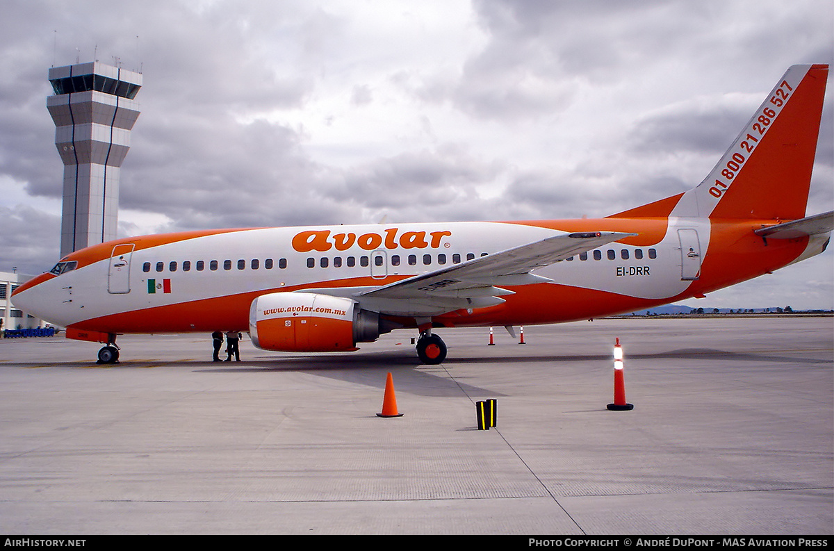 Aircraft Photo of EI-DRR | Boeing 737-347 | Avolar Aerolíneas | AirHistory.net #497755