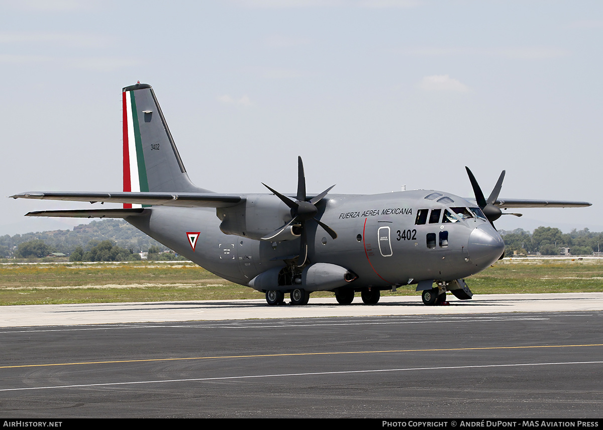 Aircraft Photo of 3402 | Alenia C-27J Spartan | Mexico - Air Force | AirHistory.net #497762