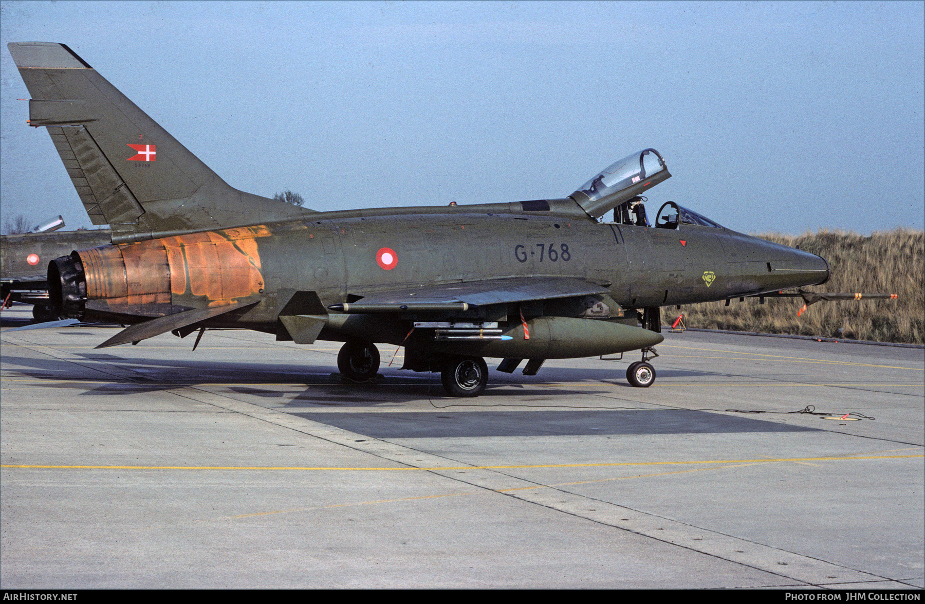 Aircraft Photo of G-768 / 55-2768 | North American F-100D Super Sabre | Denmark - Air Force | AirHistory.net #497774
