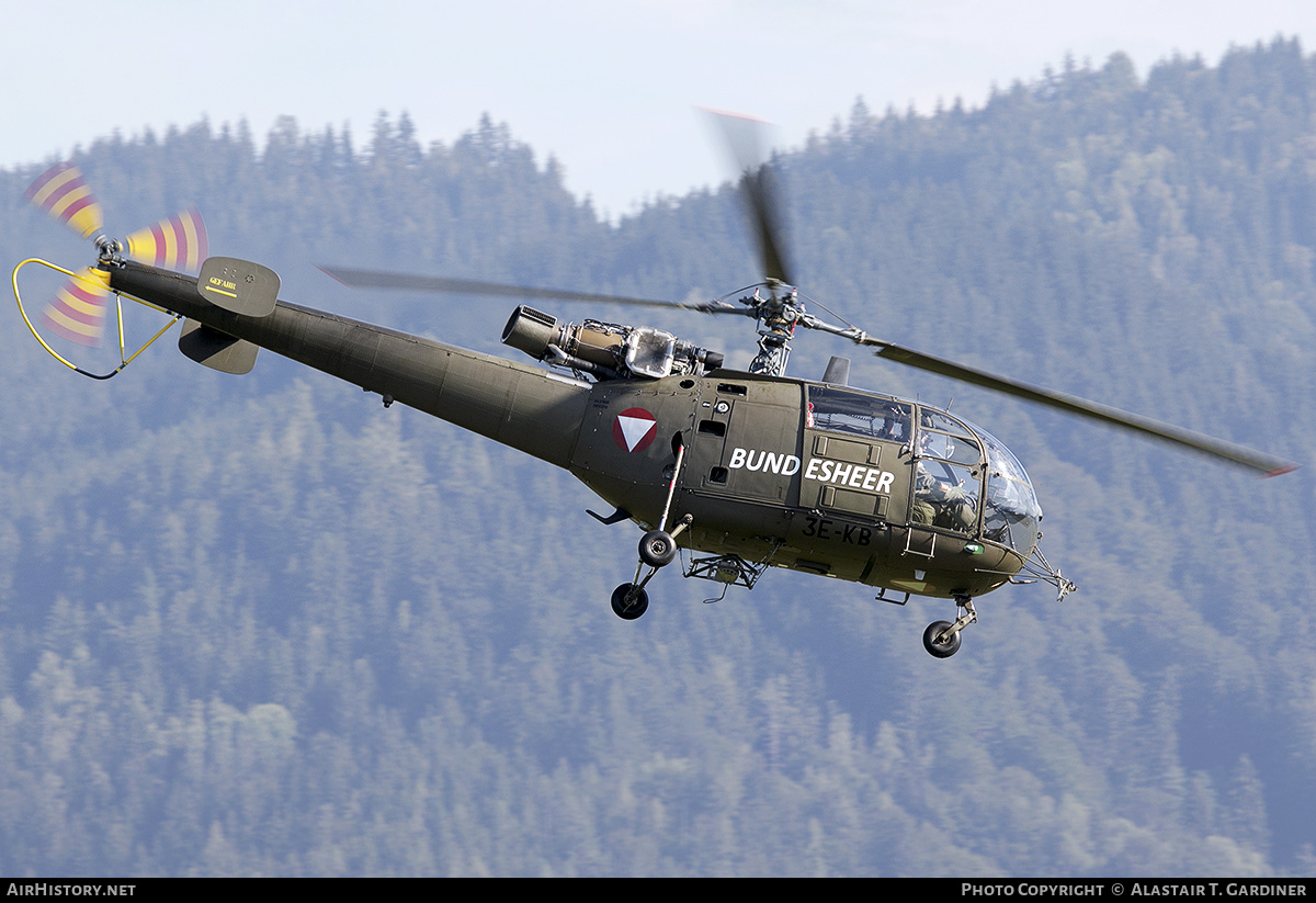 Aircraft Photo of 3E-KB | Sud SE-3160 Alouette III | Austria - Air Force | AirHistory.net #497783