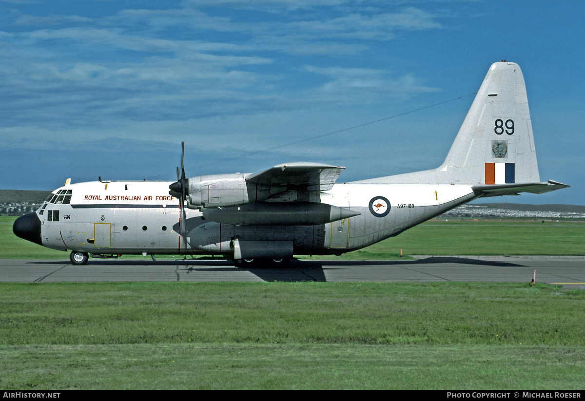 Aircraft Photo of A97-189 | Lockheed C-130E Hercules (L-382) | Australia - Air Force | AirHistory.net #497788