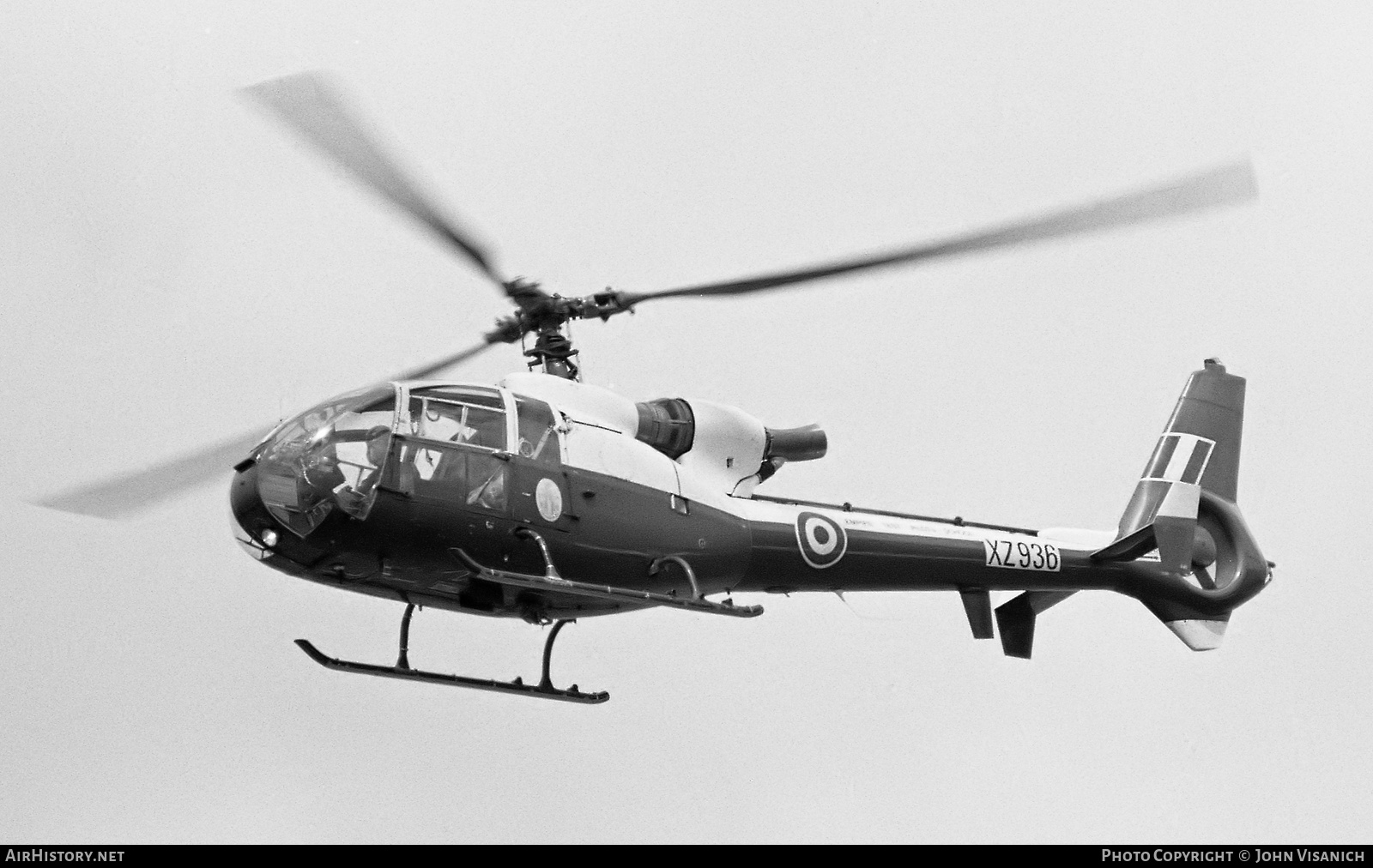 Aircraft Photo of XZ936 | Aerospatiale SA-341D Gazelle HT3 | UK - Air Force | AirHistory.net #497797