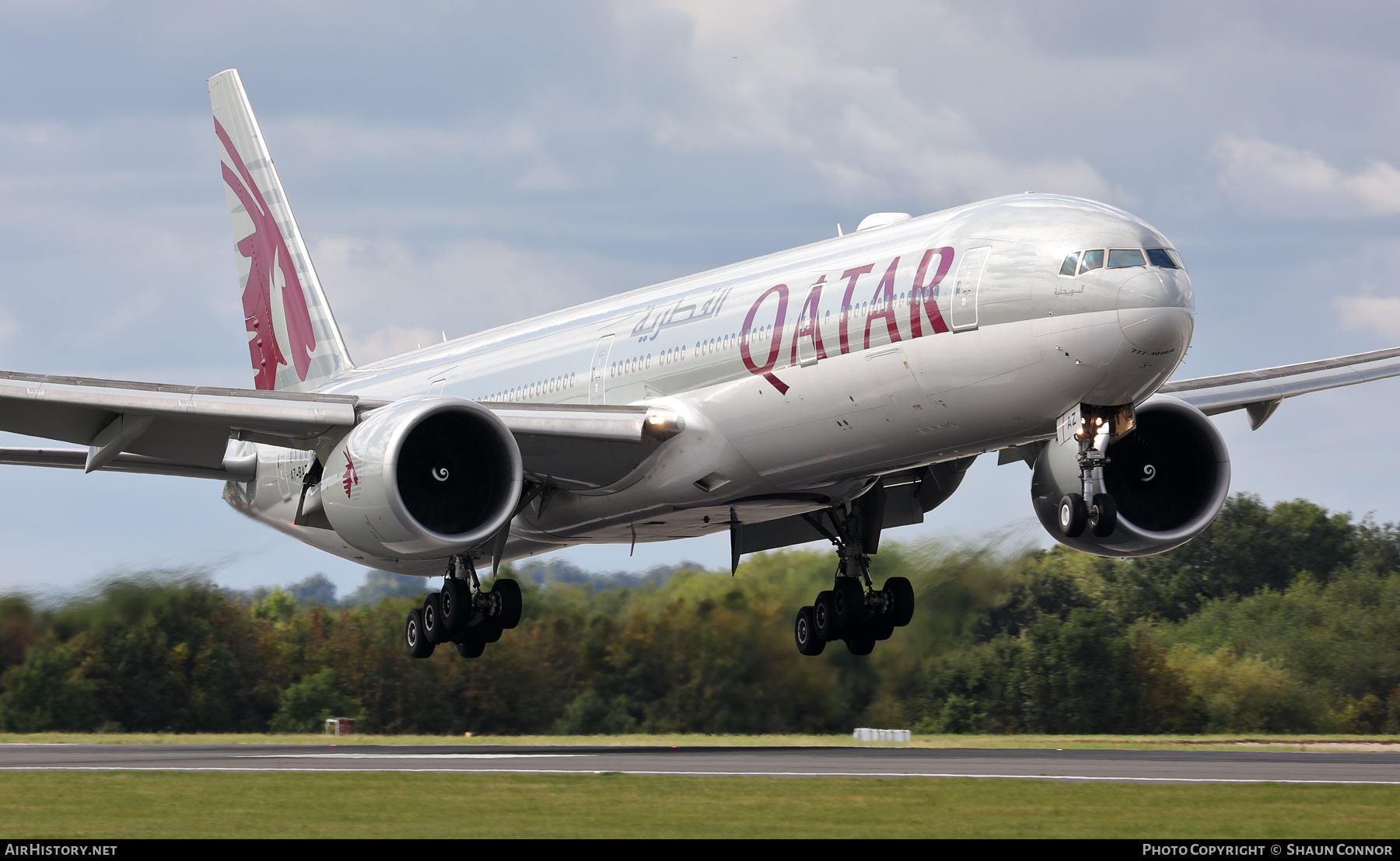 Aircraft Photo of A7-BAZ | Boeing 777-3DZ/ER | Qatar Airways | AirHistory.net #497803