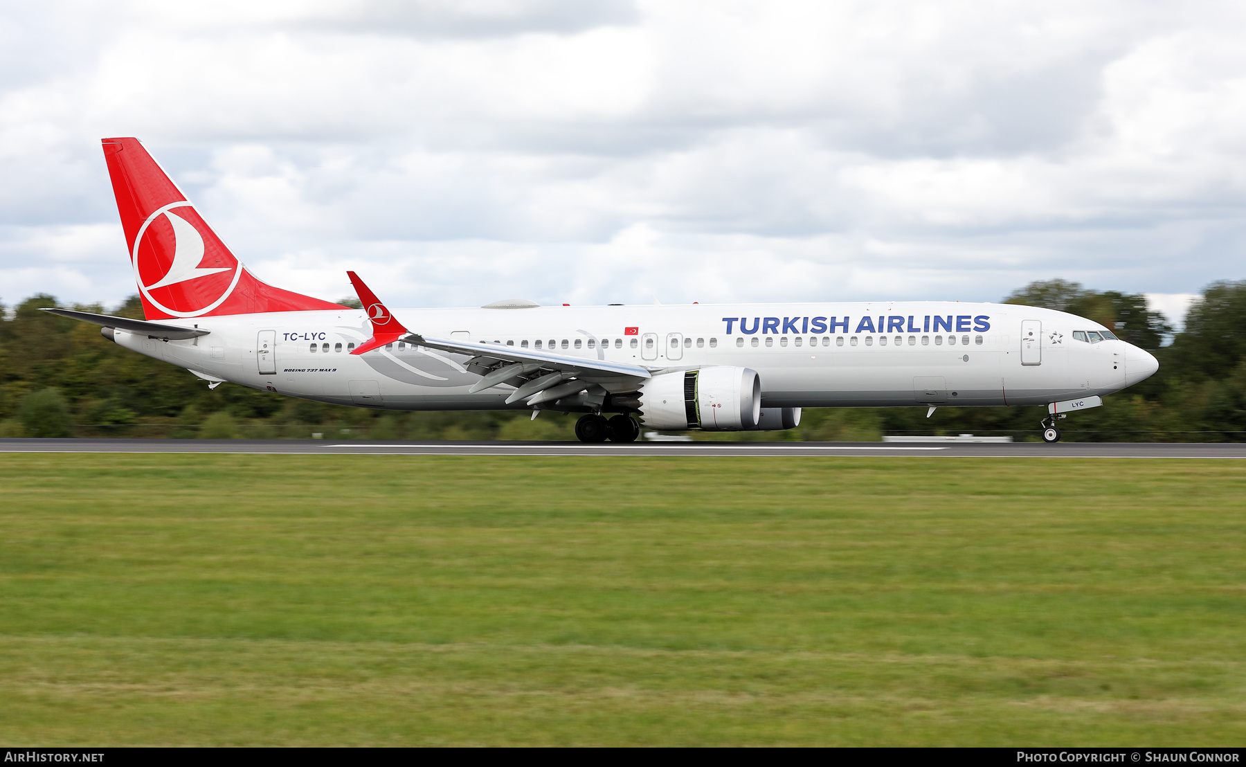 Aircraft Photo of TC-LYC | Boeing 737-9 Max 9 | Turkish Airlines | AirHistory.net #497807