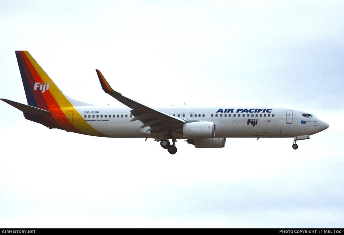 Aircraft Photo of DQ-FJM | Boeing 737-86J | Air Pacific | AirHistory.net #497813