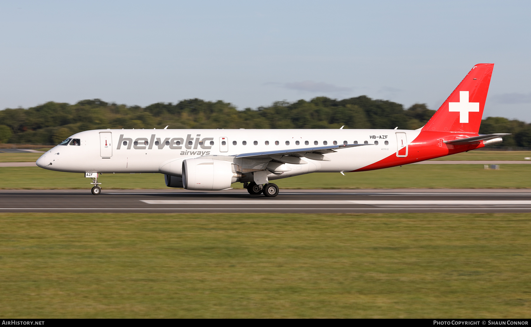 Aircraft Photo of HB-AZF | Embraer 190-E2 (ERJ-190-300) | Helvetic Airways | AirHistory.net #497822