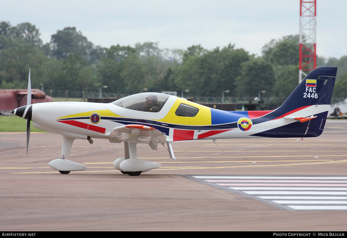 Aircraft Photo of FAC2446 | Lancair-CIAC T-90 Calima | Colombia - Air Force | AirHistory.net #497848