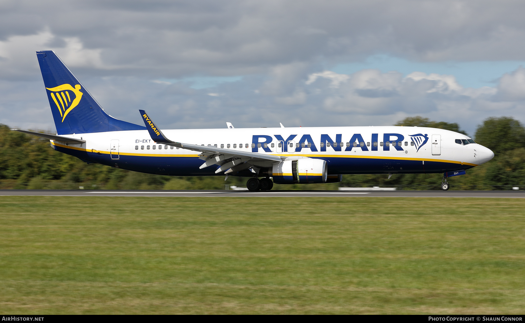 Aircraft Photo of EI-EKY | Boeing 737-8AS | Ryanair | AirHistory.net #497875