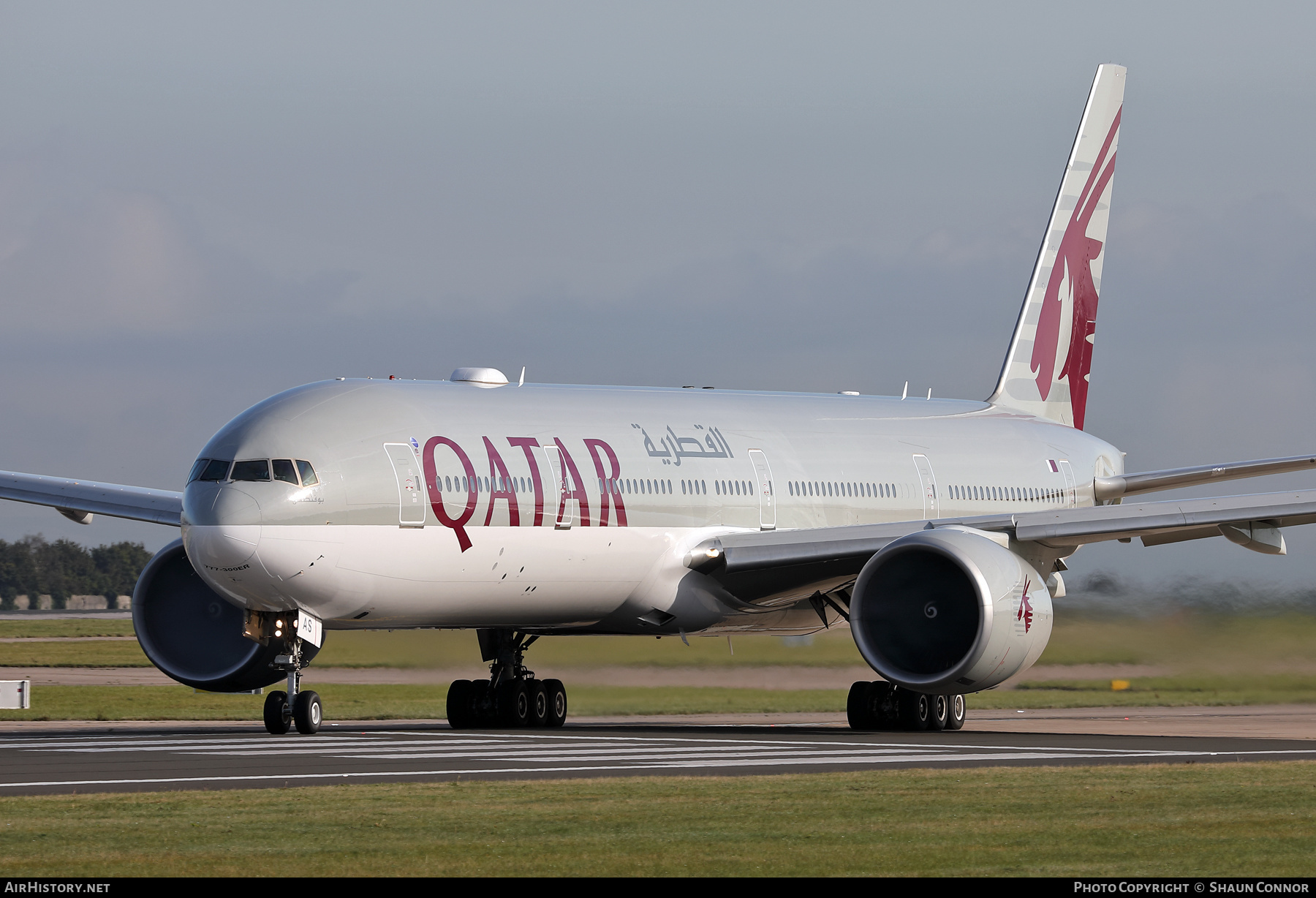Aircraft Photo of A7-BAS | Boeing 777-3DZ/ER | Qatar Airways | AirHistory.net #497882