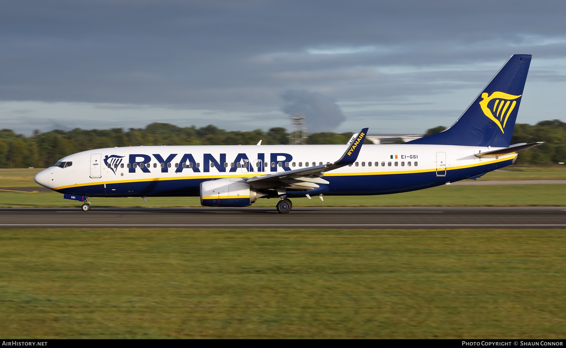 Aircraft Photo of EI-GSI | Boeing 737-800 | Ryanair | AirHistory.net #497894