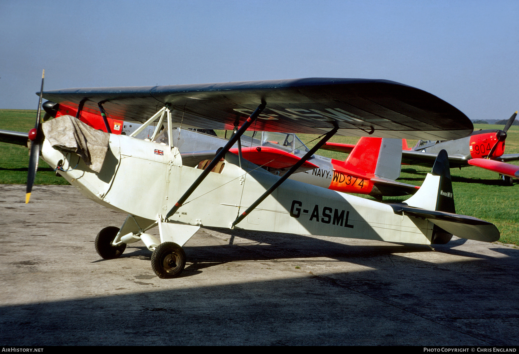 Aircraft Photo of G-ASML | Luton LA-4A Minor | AirHistory.net #497902