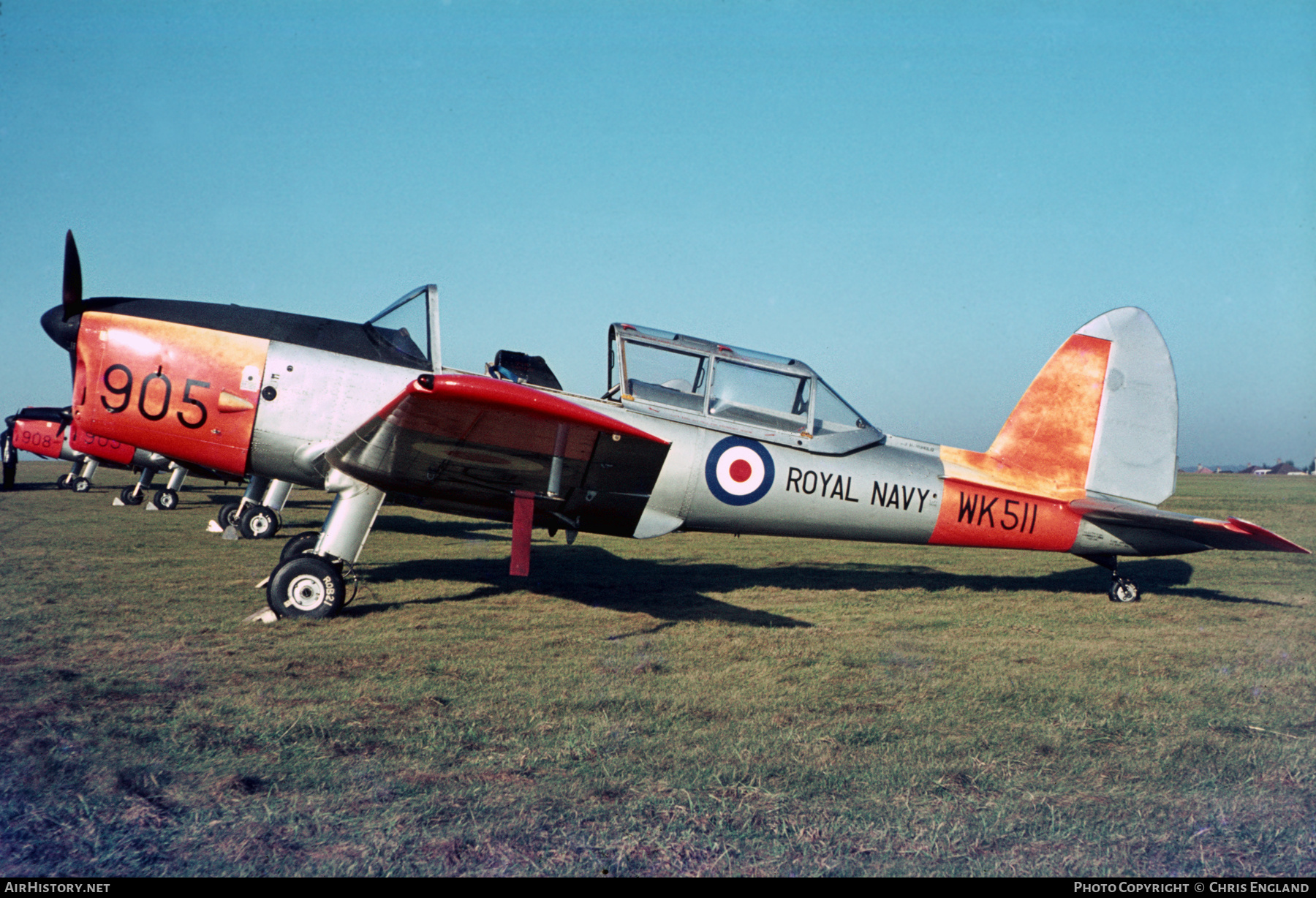 Aircraft Photo of WK511 | De Havilland DHC-1 Chipmunk T10 | UK - Navy | AirHistory.net #497903