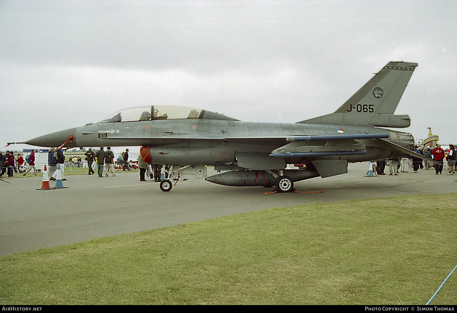 Aircraft Photo of J-065 | General Dynamics F-16BM Fighting Falcon | Netherlands - Air Force | AirHistory.net #497969