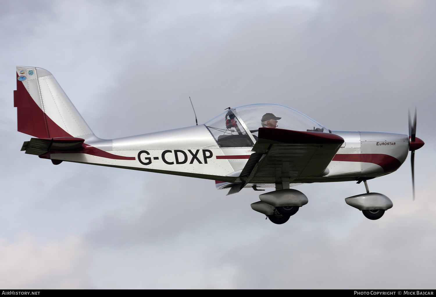 Aircraft Photo of G-CDXP | Evektor-Aerotechnik EV-97 Eurostar | AirHistory.net #497977
