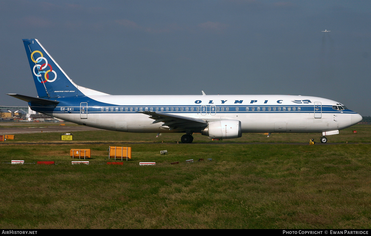 Aircraft Photo of SX-BKI | Boeing 737-4Q8 | Olympic | AirHistory.net #497983
