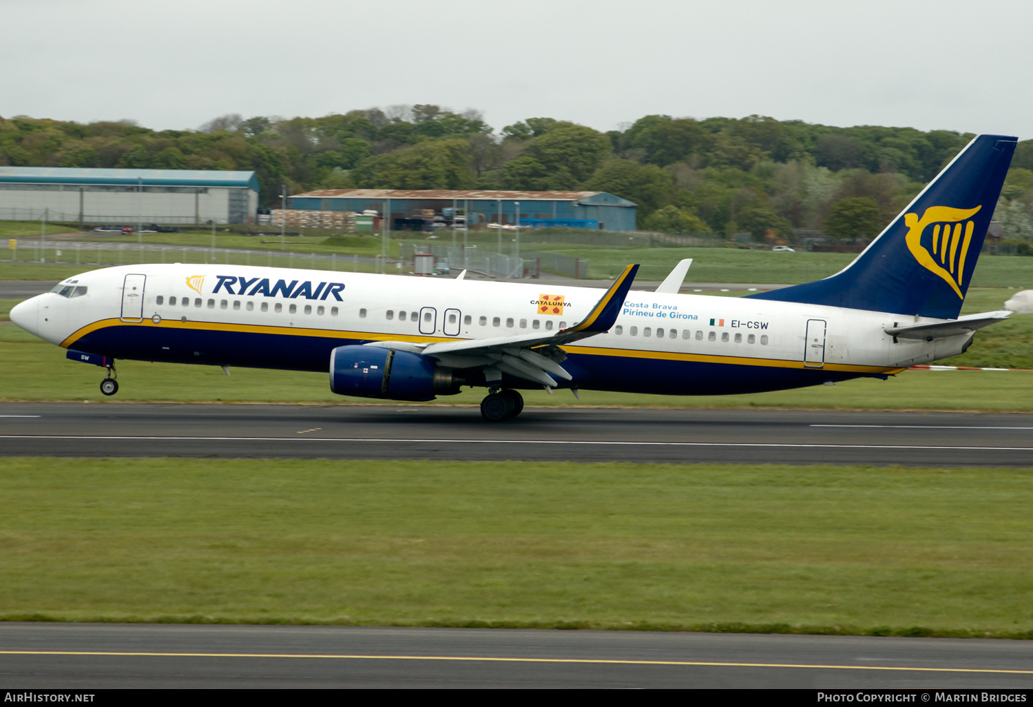 Aircraft Photo of EI-CSW | Boeing 737-8AS | Ryanair | AirHistory.net #497996