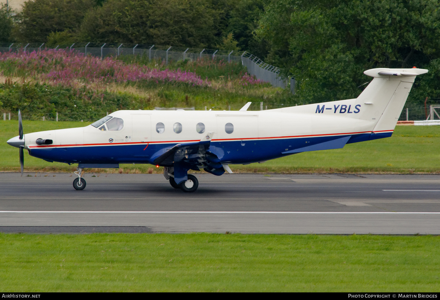 Aircraft Photo of M-YBLS | Pilatus PC-12/45 | AirHistory.net #497999