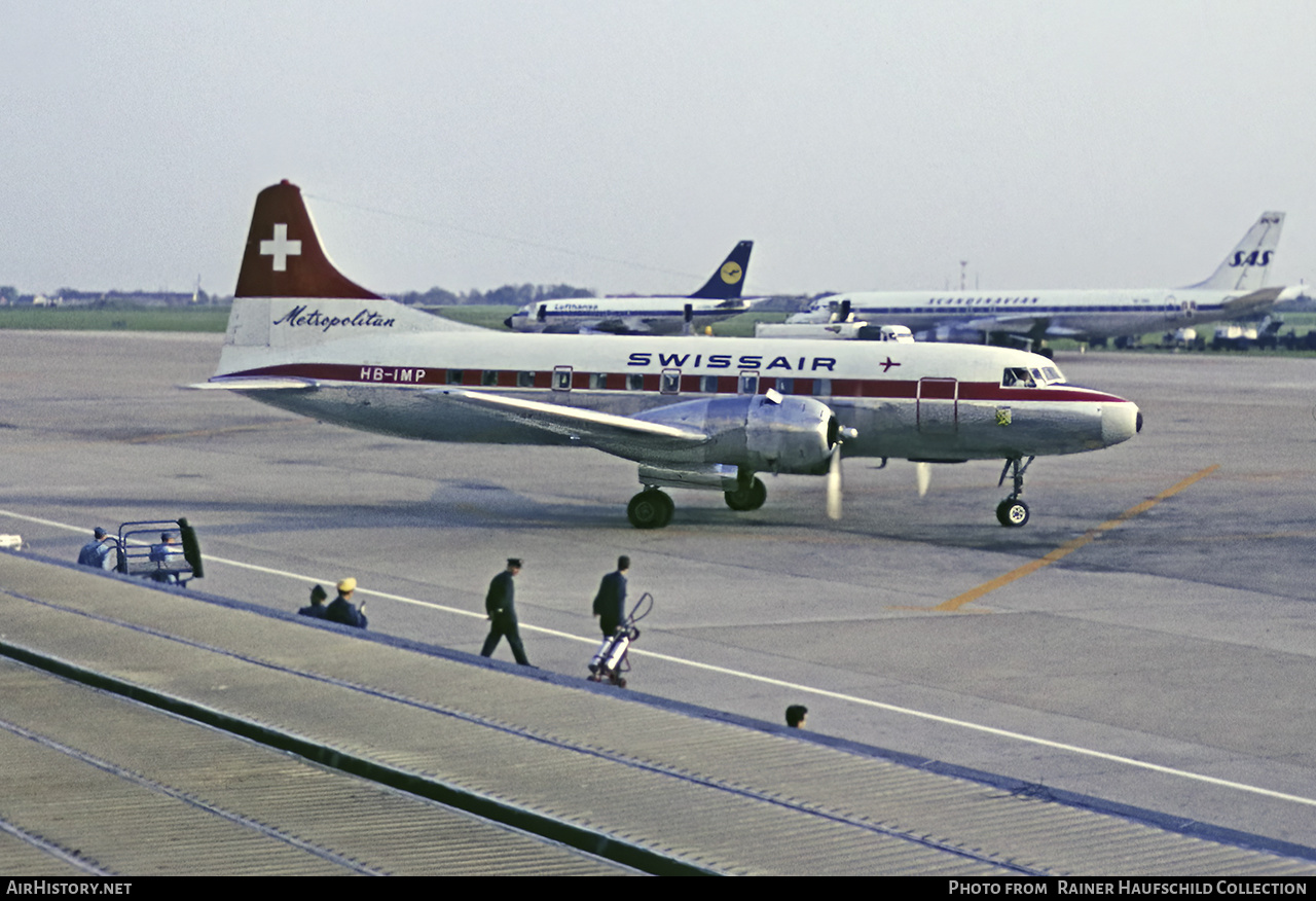 Aircraft Photo of HB-IMP | Convair 440-11 Metropolitan | Swissair | AirHistory.net #498000