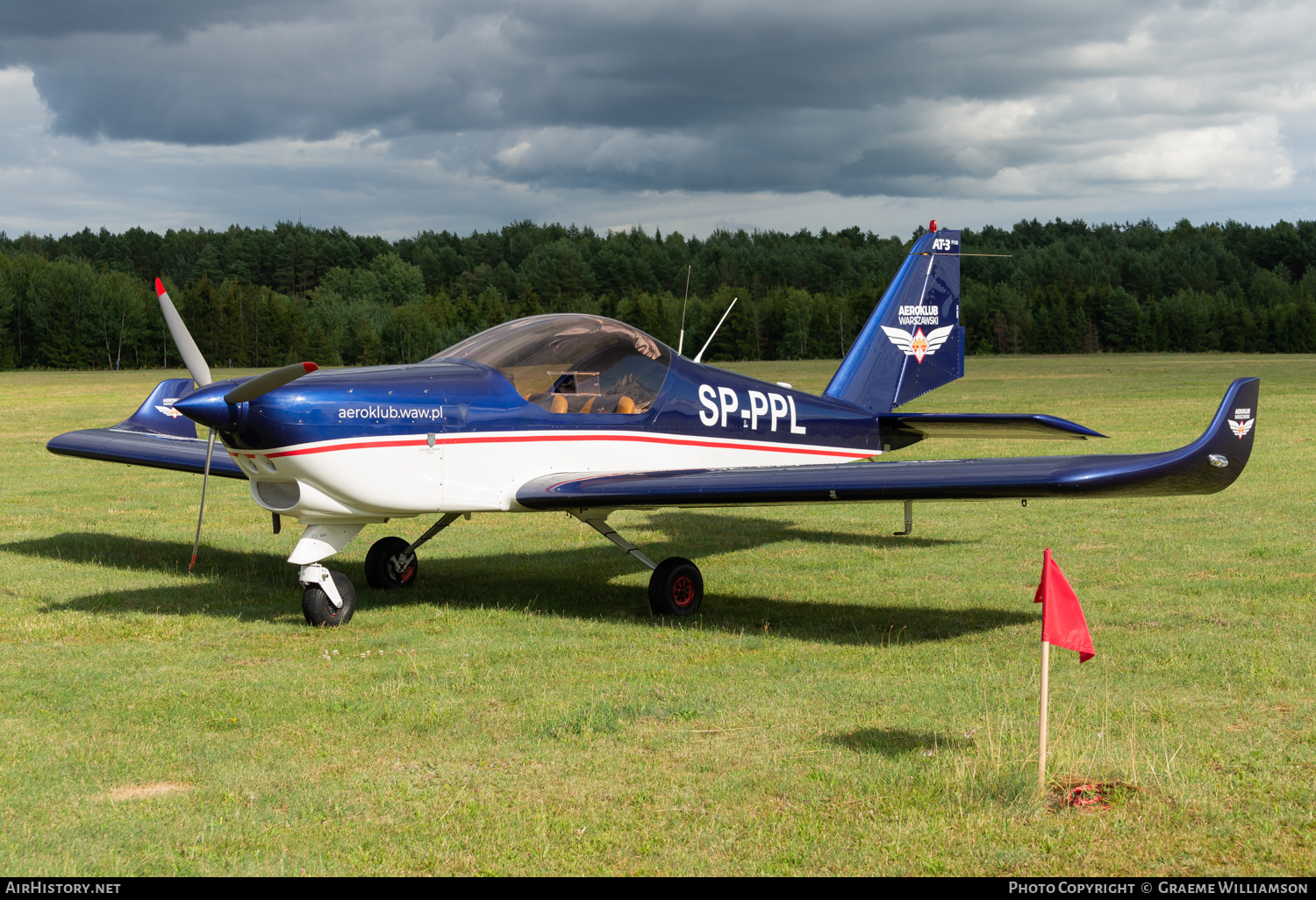 Aircraft Photo of SP-PPL | Aero AT-3 R100 | Aeroklub Warszawski | AirHistory.net #498004