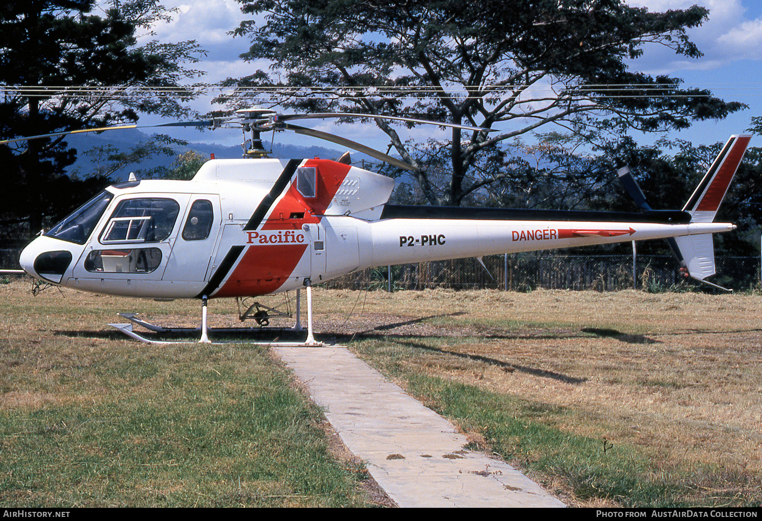 Aircraft Photo of P2-PHC | Aerospatiale AS-350D AStar Mk3 | Pacific Helicopters | AirHistory.net #498052