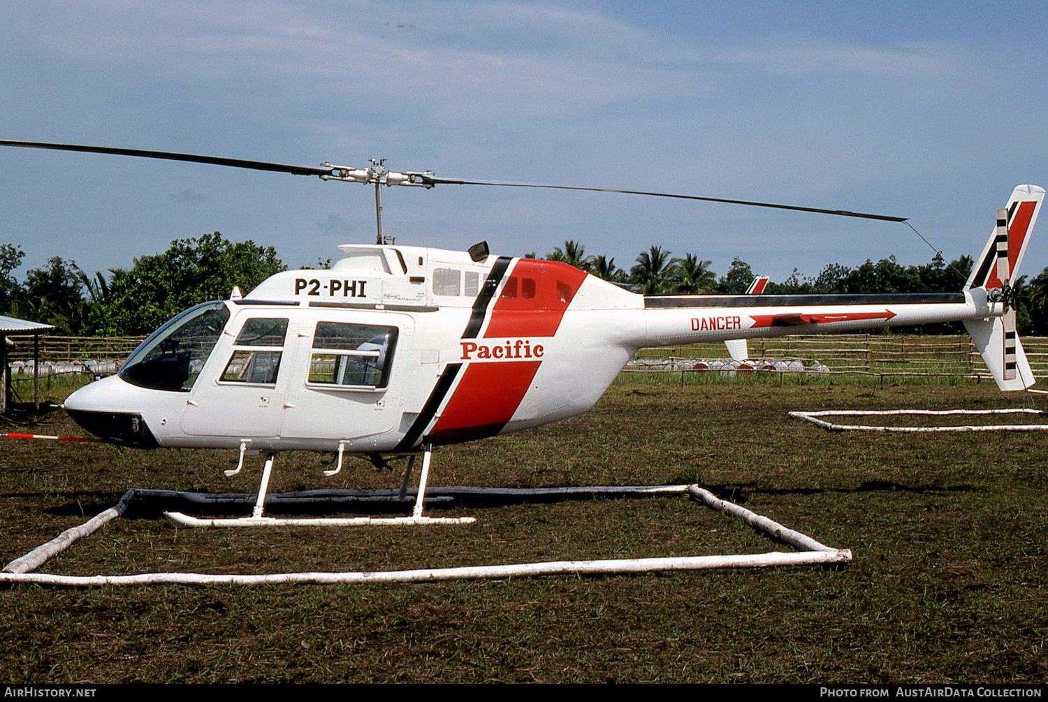 Aircraft Photo of P2-PHI | Bell 206B-3 JetRanger III | Pacific Helicopters | AirHistory.net #498070