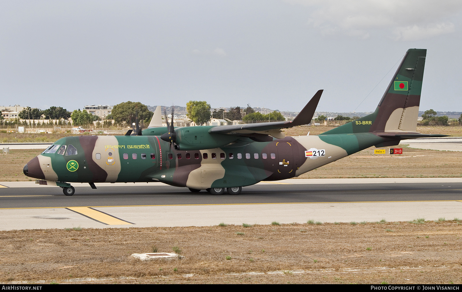 Aircraft Photo of 212 / S3-BRR | CASA C295W | Bangladesh - Army | AirHistory.net #498079