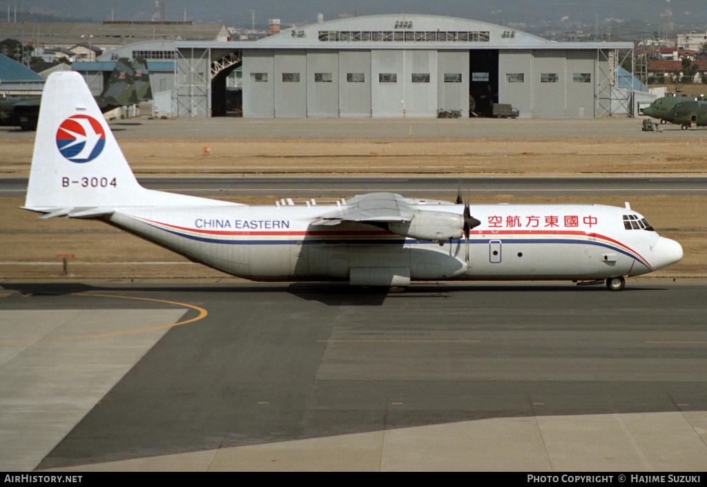 Aircraft Photo of B-3004 | Lockheed L-100-30 Hercules (382G) | China Eastern Airlines | AirHistory.net #498089