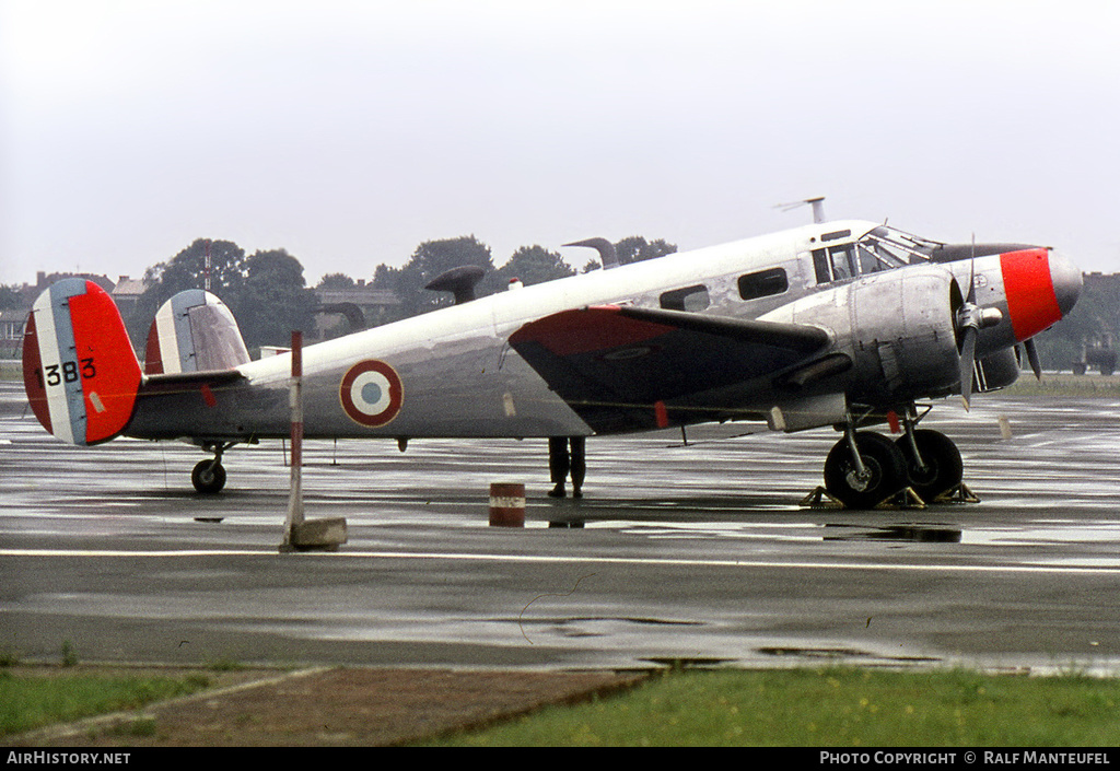 Aircraft Photo of 1383 | Beech C-45H Expeditor | France - Air Force | AirHistory.net #498120