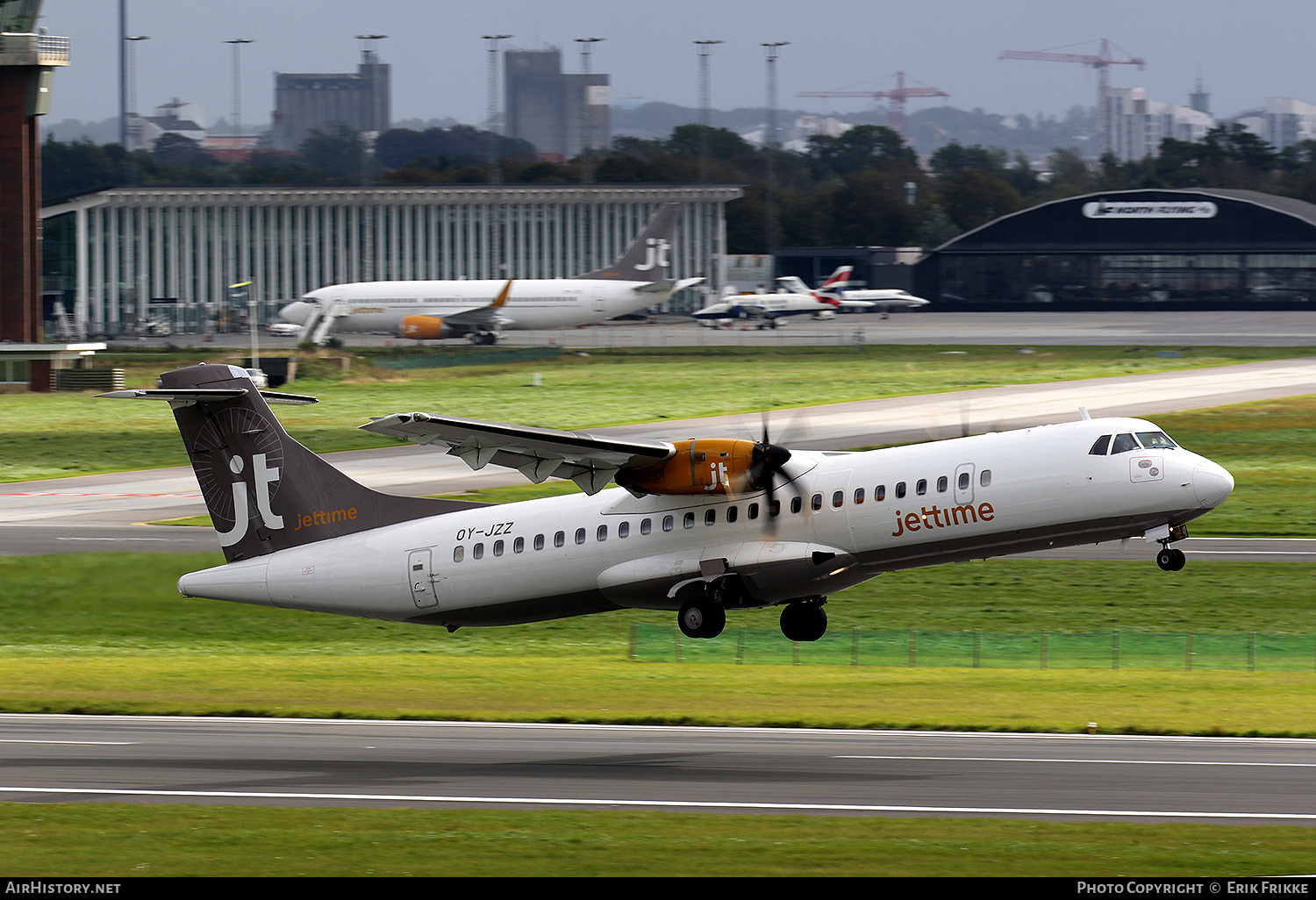 Aircraft Photo of OY-JZZ | ATR ATR-72-500 (ATR-72-212A) | Jettime | AirHistory.net #498123